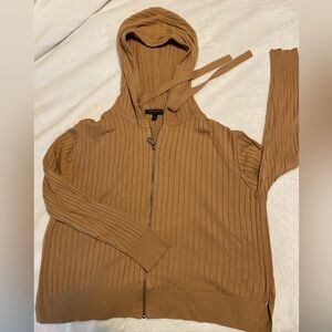 Cozy Full Zip Sweater Hoodie - Large